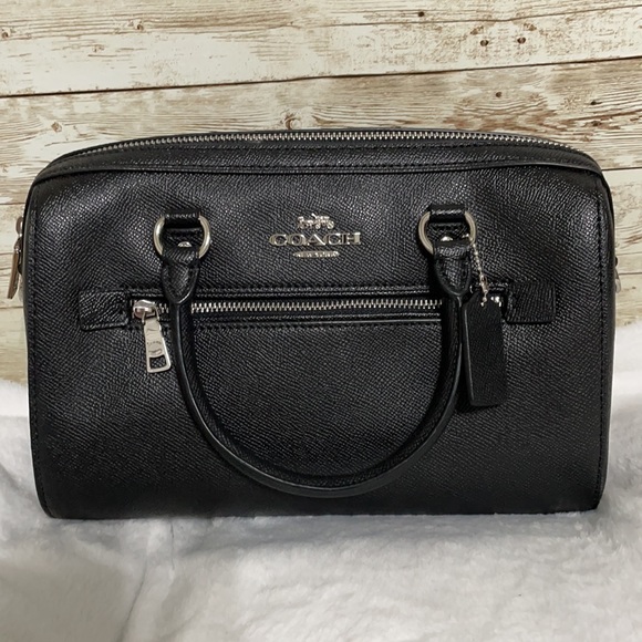 Coach Black Leather Large Christie Carryall Satchel Coach  Coach Black Satchel